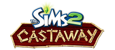 The Sims 2: Castaway title screen for Nintendo DS